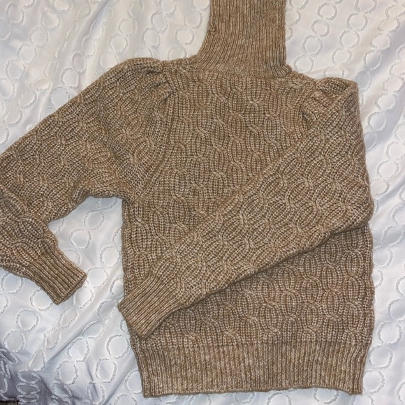 Primark chunky tan turtleneck sweater - Picture 1 of 6